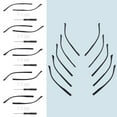 thumbnail image 3 of Hot Sale Repair Tool Universal Anti-Slip Spectacle Frame Replacement Leg Glasses Arm Eyewear Accessories 5mm, 3 of 6