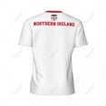 thumbnail image 3 of Exclusive design Northern Ireland Flag Grain 3D Printed Men For Running Bike Soccer Tennis Fitness Sports tshirt Mesh T-shirt, 3 of 10