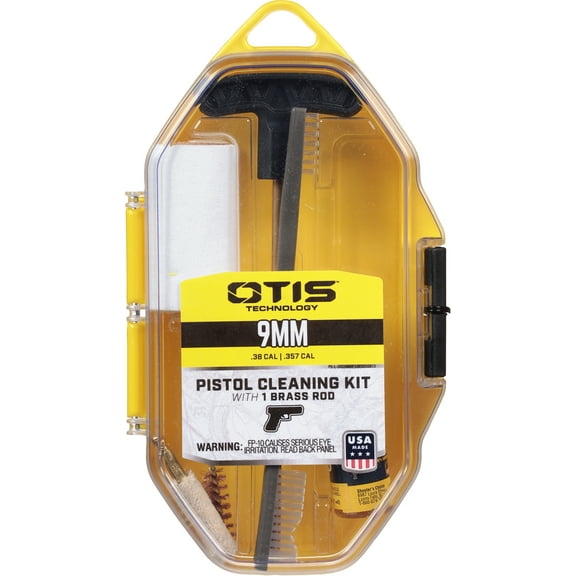 Otis 9mm Pistol Cleaning Kit with Brass Rod