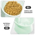 thumbnail image 4 of UPOUART 2Pcs Elevated Pet Bowl with Tilted Design Assorted Colors Durable Raised Feeding Bowls, 4 of 7