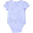 thumbnail image 2 of Disney Princess Baby Girls Cinderella Short Sleeve First Birthday Bodysuit Onesie, White, Size 18M, 2 of 2