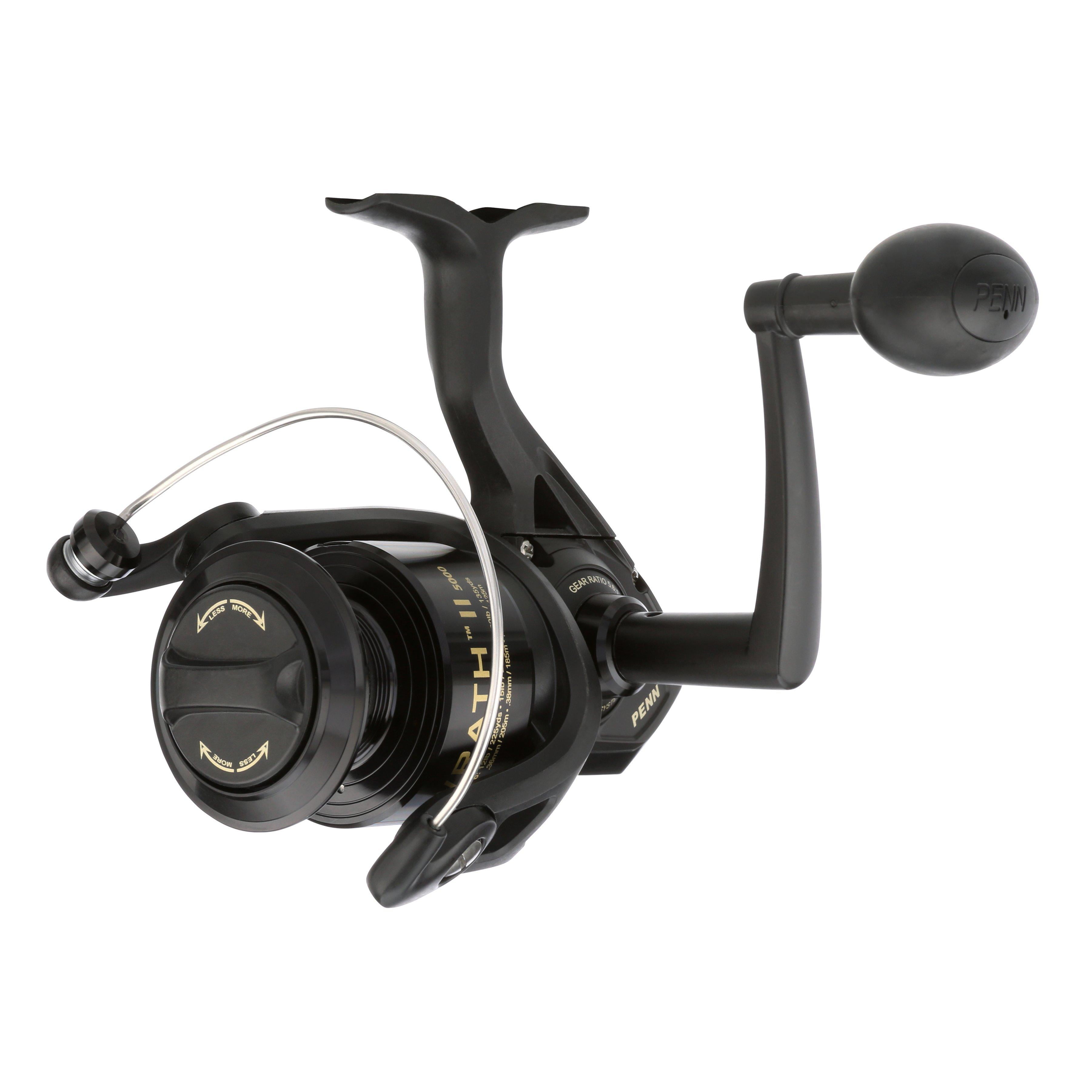 PENN Wrath II Spinning Fishing Reel, 5000 Size Reel