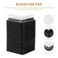 thumbnail image 5 of Raindrops 6pcs DIY Blank Ink Pad Washable and Reusable for Crafting and DIY Stamping Portable Empty Inkpad for Embossing and Stamping, 5 of 8