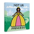 thumbnail image 3 of Stupell Industries Eclectic Not Ur Princess Pixel Style Canvas Art, 24 x 24, by Grace Popp, 3 of 8