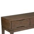 thumbnail image 5 of Simpli Home Harper SOLID HARDWOOD 54 inch Wide Mid Century Modern Console Sofa Table in Walnut Brown, 5 of 10