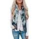thumbnail image 3 of Fleece Fuzzy Zipper Vest, Printed Ethnic Tie Dye Sleeveless Fleece Vest Fashion For Shopping ANGGREK Otros, 3 of 6