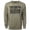 Military Green, variant on Gymish Therapy Session Workout Hoodie for Men, Funny Fitness Graphic Pullover, Gym Hoodie, Military Green, Medium