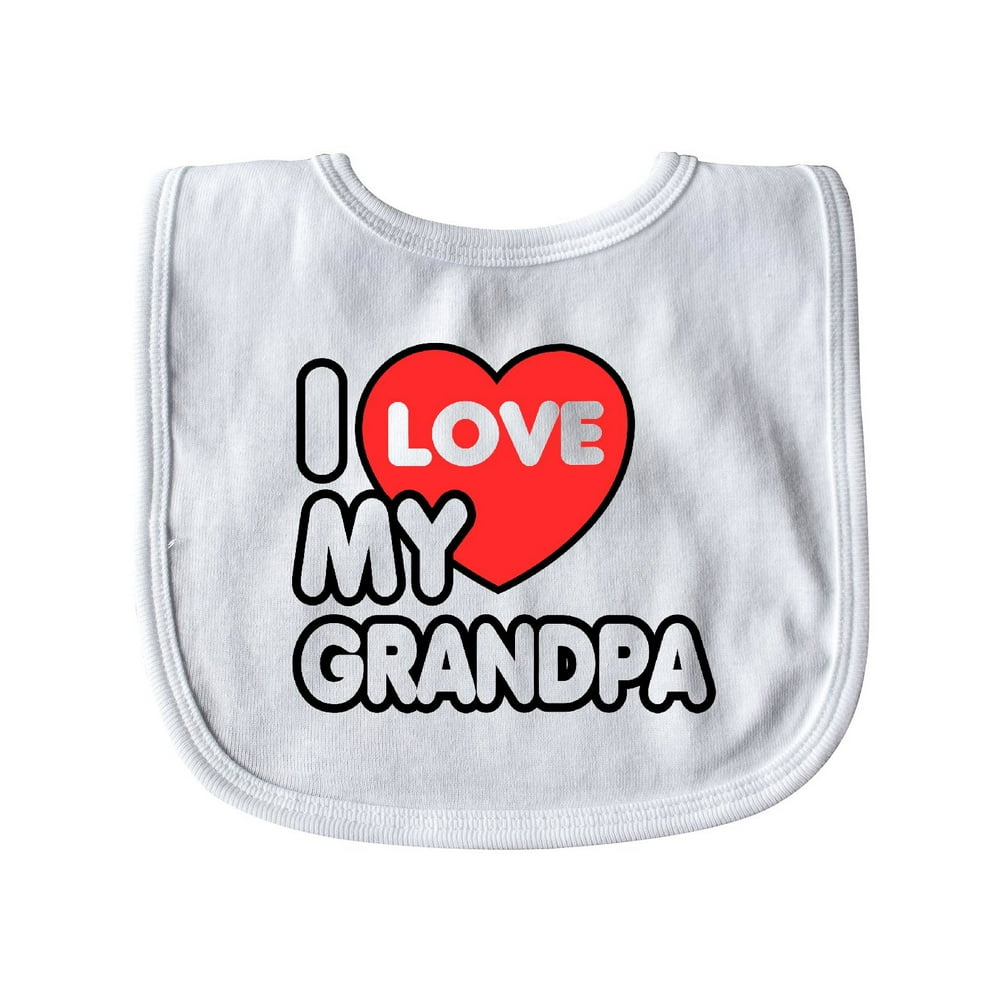 I love my grandpa Baby Bib - Walmart.com - Walmart.com