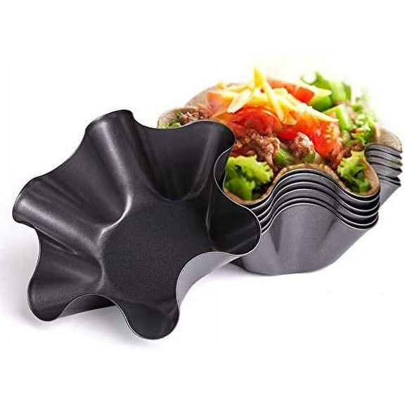 Bueautybox Tortilla Bowl Maker Nonstick Taco Shell Maker Salad Bowl Tortilla Pan