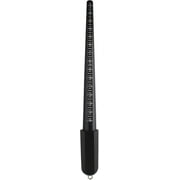 The Beadsmith Half-Round Finger Gauge – U.S. Sizes: 1-13, Full and Half Sizes – Plastic Rings with Marked Measurements – Tool for Measuring Fingers and Determining Ring Sizes
