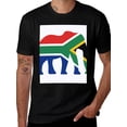 thumbnail image 2 of T-shirt Colorful Eleph  Soft Cotton Adult Heat-Transfer Graphic T-Shirt - 180g Breathable Fabric, Unisex Summer Casual Wear with Durable Heat-Printed Design, 2 of 10