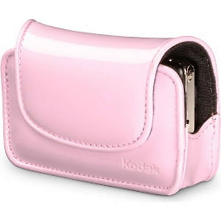 Image of Kodak Chic Patent Leatherette Camera Case - Pink