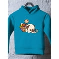 thumbnail image 3 of Cute Pug W Candies Hoodie Toddler -Image by Shutterstock,  5 Toddler, 3 of 4