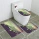 thumbnail image 1 of ABPHQTO Capas de montaña y neblina en los valles Juego de alfombras de baño de 3 piezas Alfombra de baño Alfombra de contorno y tapa de inodoro ABPHQTO Cont-CHAPPLE-34023, 1 of 2
