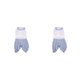 thumbnail image 4 of Pelele de perro Methold cuello redondo disfraz flexible puntos finos estrellas azules XXL 2piezas, 4 of 6