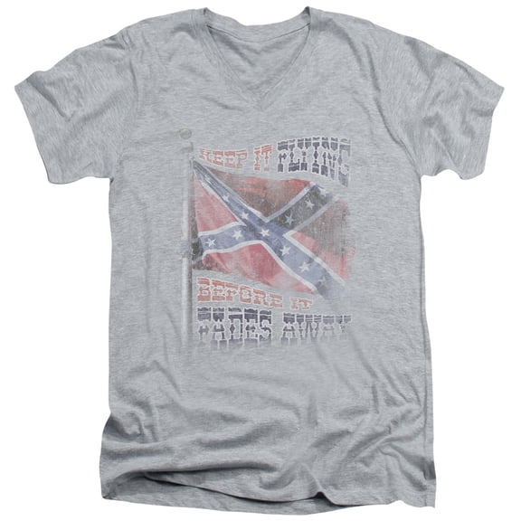 - Keep Flying - Slim Fit V Neck Shirt - Small