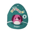 thumbnail image 4 of Squishmallows 14" Sager The Pink Dog Plush - Official Kellytoy - Soft and Squishy Pink Dog Stuffed Animal Toy - Great Gift for Kids - Ages 2+, 4 of 6