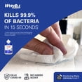 thumbnail image 4 of WypAll Brand Disinfecting Wipes (54481), with Hydrogen Peroxide Disinfectant Cleaner for Commercial, Industrial & Healthcare, 5.75 x 7 inch Sheets, Fresh Scent (3 Canisters of 185 Sheets), 4 of 9