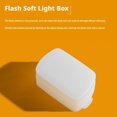 thumbnail image 2 of Flash Diffuser For Speedlight,Camera Flash Bounce Light Softbox Diffuser uitable Diffuser, V850II V860III YN560 For V1 TT600, 2 of 8