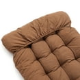 thumbnail image 6 of YEERSWAG 67x20x3.15 Inch Non Slip Lounge Chaise Chair Cushion,High Back Cushion Rocking Chair Padded Sofa Mat with Pillow, 6 of 10