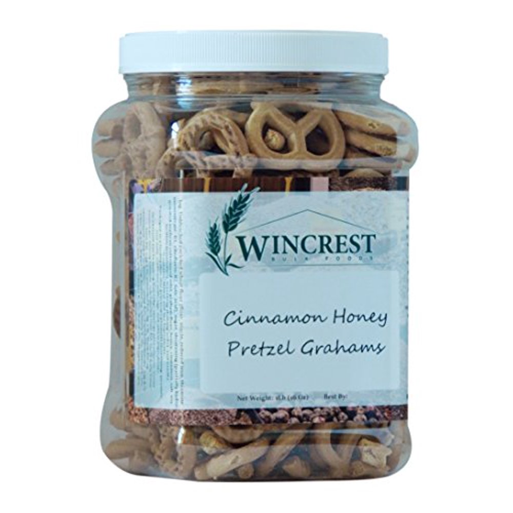 Cinnamon Honey Pretzels Grahams 1 Lb Tub