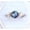 Gold, variant on Alexandrite Engagement Ring for Women 24K Rose Gold Vermeil Hexagon Cut June Birthstone Promise Ring Size :- 9