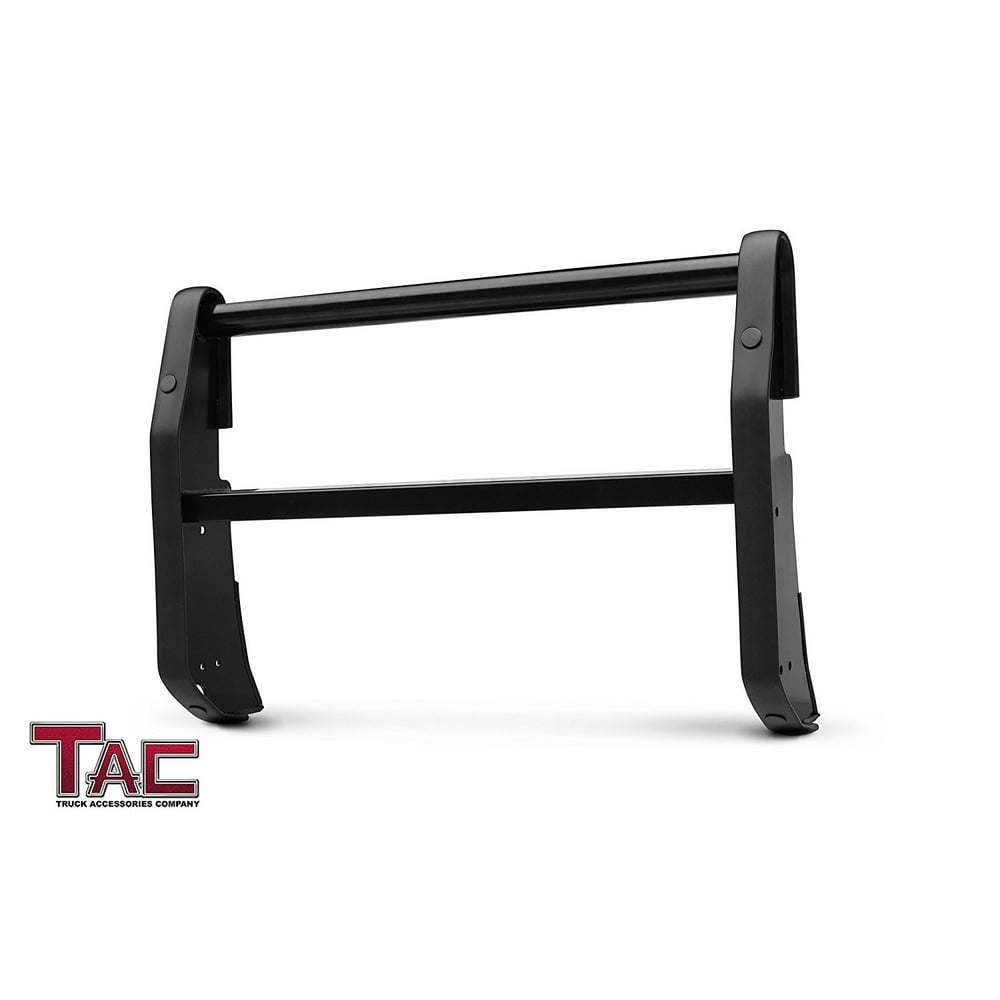 TAC Compatible with 20062010 Dodge Charger Police Push Bumper Black