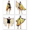 thumbnail image 5 of Disfraz de alas de mariposa para adulto, capa de mariposa de Halloween Sincero Electrónica, 5 of 5