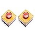 thumbnail image 2 of DEVMO 2PCS Red Mushroom Emergency Stop Shut Off Push Button Switch NO + NC 22mm CNC, 2 of 4