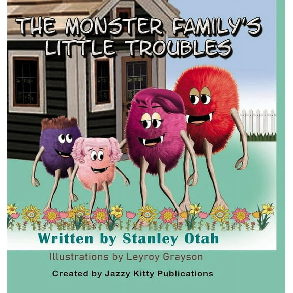 Monster Family's Little Troubles, (Hardcover)