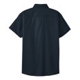 thumbnail image 6 of Yellow Rooster Womens Short Sleeve Easy Care Shirt Classic Navy/Light Stone 4XL, 6 of 6