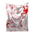 thumbnail image 1 of Manta Divertida De Halloween Manta De Felpa Otoñal Estilo Sangriento De Halloween Adecuada Para Cama, Sofá, Viaje, Acampada, Aire Acondicionado, 1 of 2