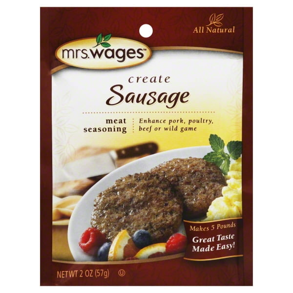 MRS. WAGES SAUSAGE MEAT SEASONING MIX