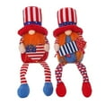 thumbnail image 4 of 4th of July Patriotic Gnome for American Independence Day Gift Handmade Stars and Stripes Nisse Scandinavian Folklore Elf Dwarf Home Household Ornaments Kitchen Tiered Tray Decorations, 1PC, 4 of 8