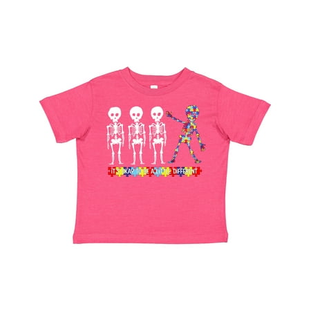 

Inktastic It s Okay to Be a Little Different Autism Awareness Gift Toddler Boy or Toddler Girl T-Shirt
