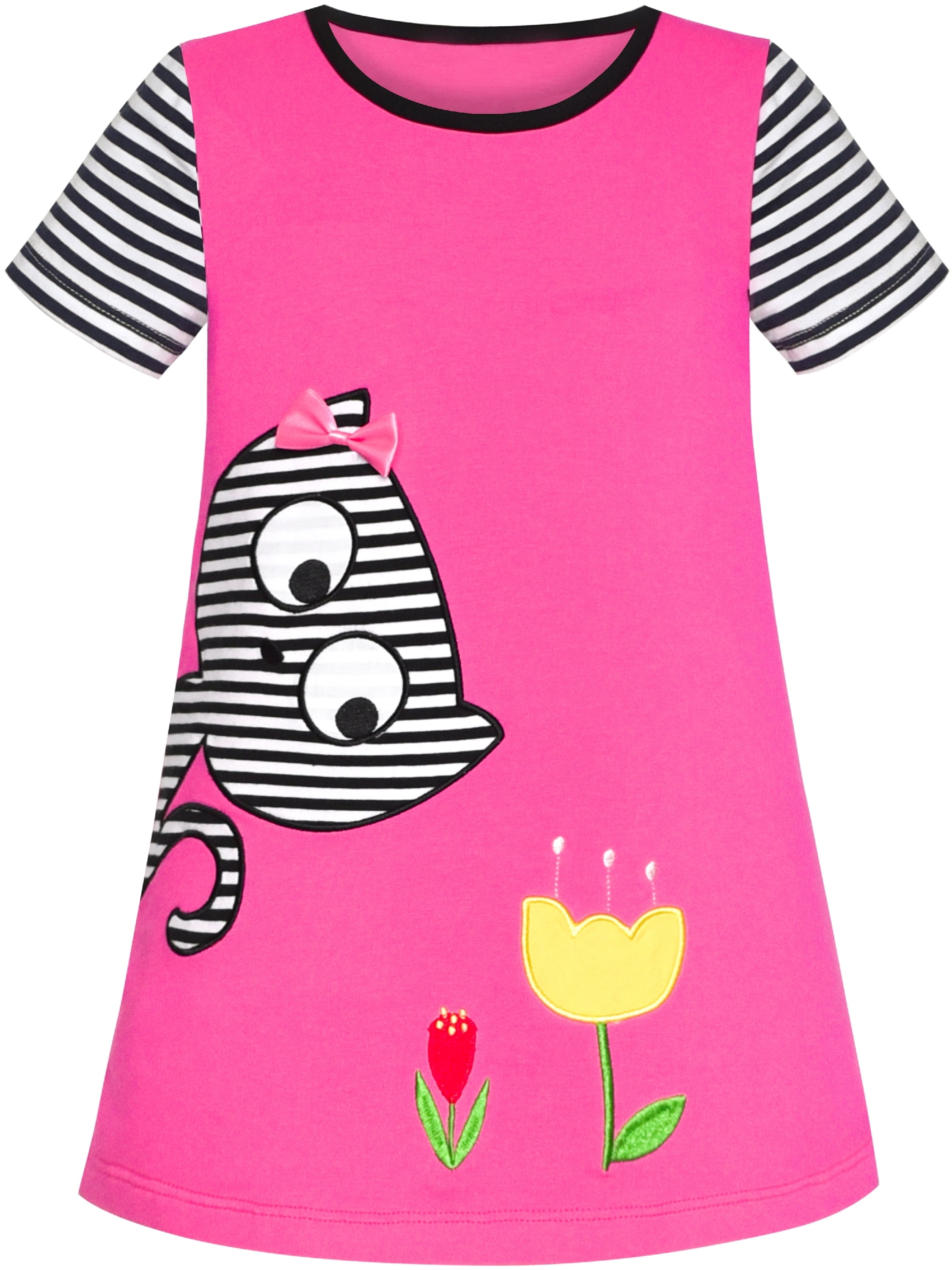 cat flower girl dress