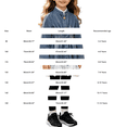 thumbnail image 5 of TIREOW Girls Denim Shacket Jacket Lace Hem Ruched Waist Button Front Long Sleeve Casual Denim Outerwear Coat, 5 of 9