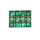 thumbnail image 1 of Billuyoard Paquete de 12 bolas de Navidad para colgar en ambientes festivos, decoraciones de cumpleaños, adornos para exteriores, colgante de Kits de decoración para fiestas Verde, 1 of 6