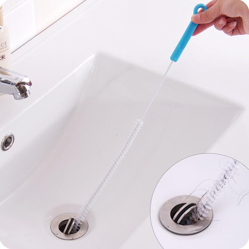 Sink Brush Sewer Cleaning Home Bendable Tub Toilet Dredge Pipe Overflow Drain 