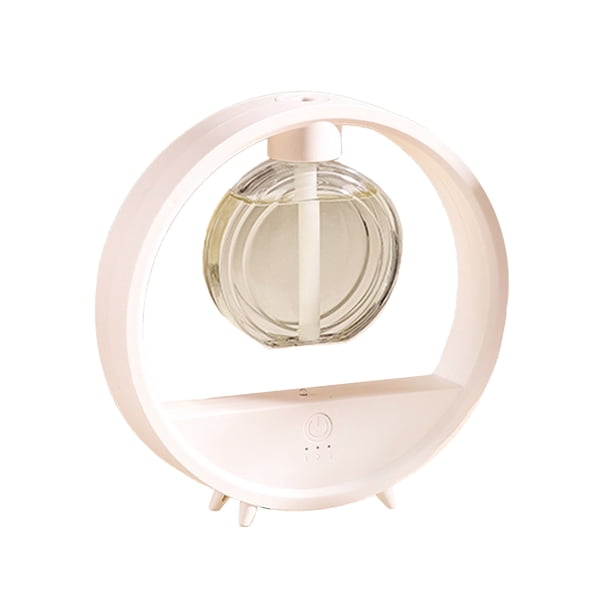 Yhmxh Difusor de aroma, humidificador automático con pulverizador, luz nocturna, aromaterapia para el hogar, dormitorio, incienso, aceite de aromaterapia, fragancias especiales, 60 ml.