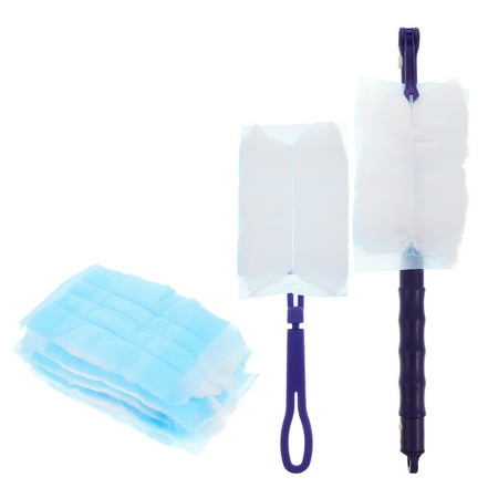 Raindrops Electrostatic Duster Refills 22 Pieces Soft Fiber Assorted Colors for Home Cleaning and Dust Removal