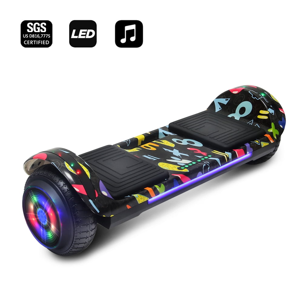 CHO POWER SPORTS 2019 Electric Hoverboard UL Certified Hover Board Electric Scooter with Built in Speaker Smart Self Balancing Wheels