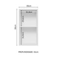 thumbnail image 3 of Alacena Gabinete Superior Cocina Madesa Lux 35cm BG, 3 of 10