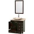 thumbnail image 3 of Wyndham Collection Wcv800036sesivovm24 36" Free Standing Vanity Set - Pyra Bone Porcelain, 3 of 7