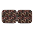 thumbnail image 7 of Haiem Hearts and French Bulldog Car Windshield Sun Shade (2 Pieces) Foldable Windshield Sun Shade Car Accessories for Truck SUV Pickup-Small, 7 of 7