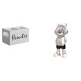 thumbnail image 1 of Organizador Remoto De Madera Retro, Estatua De Astronauta, Adorno De Mesa, Figura Decorativa Moderna Y Creativa Para Mesita De Noche, Sofá, Oficina, Estante, Escritorio, Regalo De, 1 of 8