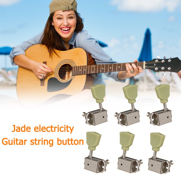 Clavijas 6 uds afinadores de bloqueo de guitarra para LP EPI clavijas de afinación de guitarra eléctrica cabeza de máquina