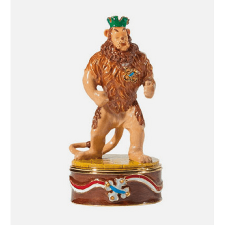 Wizard Of Oz Jeweled Boxes - Department 56 Wizard of Oz Jeweled Trinket Box Cowardly Lion