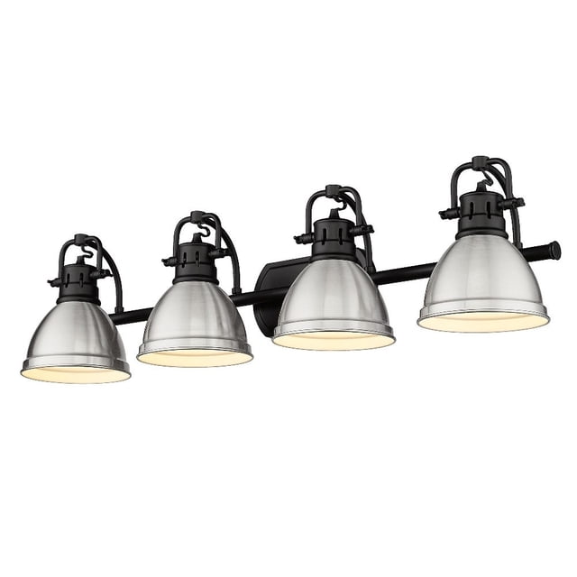 Golden Lighting - Duncan - 4 Light Bath Vanity-8.5 Inches Tall and 33.5 Inches