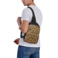 thumbnail image 5 of Sigee Snake Skin for Dual Pocket Sling Backpack Hiking Daypack Multipurpose Cross Body Chest Bag, 5 of 8